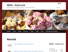 Tablet Screenshot of desa-dubrovnik.hr